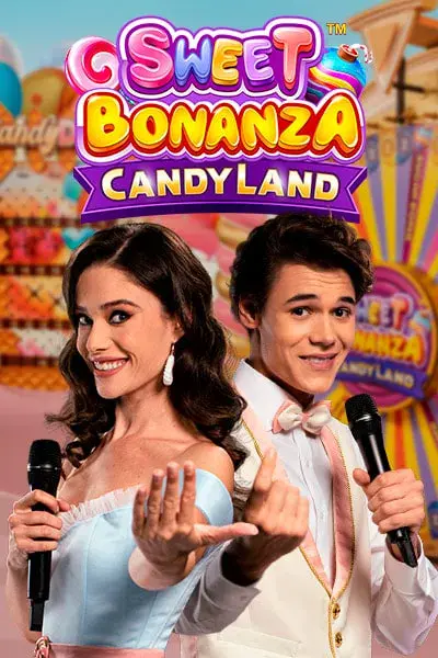 Gioco dal vivo Sweet Bonanza Candyland con simboli dolci