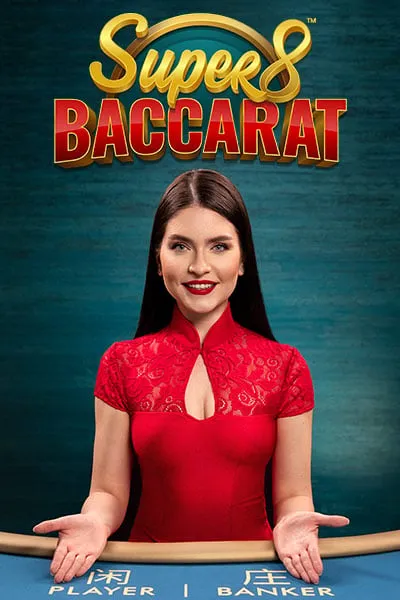 Super 8 Baccarat - gioco baccarat dinamico Tavolo live Super 8 Baccarat per giocatori di casinò